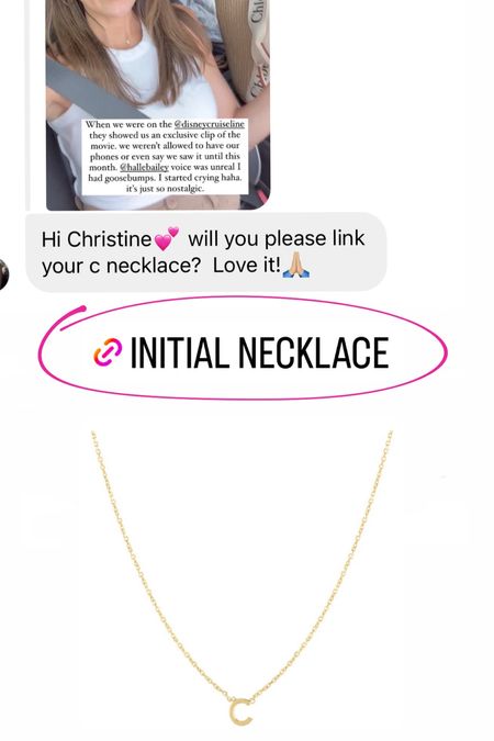 I wear this small gold initial necklace almost daily - it’s the perfect daily accessory and such good quality! This would make the perfect gift ✨

#LTKstyletip #LTKGiftGuide