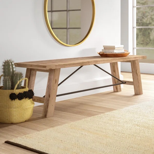 Aya Wood Dining Bench | Wayfair North America