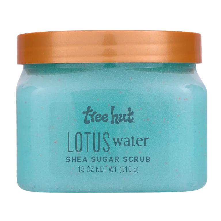 Tree Hut Lotus Water Shea Sugar Body Scrub, 18 oz | Walmart (US)