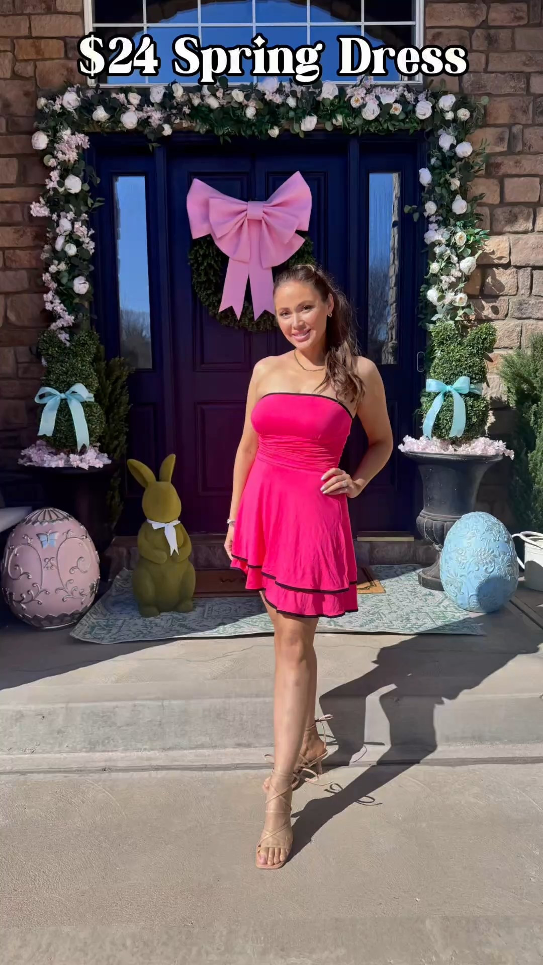 $24 Spring dress! 🩷

#LTKSpringSale #LTKParties #LTKWedding