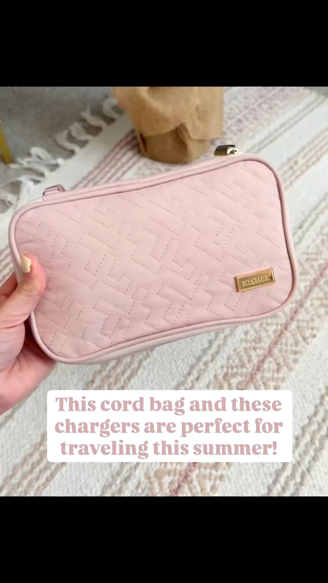 This cord bag and these chargers are perfect for summer traveling! 

#LTKPetite #LTKTravel #LTKmomlife