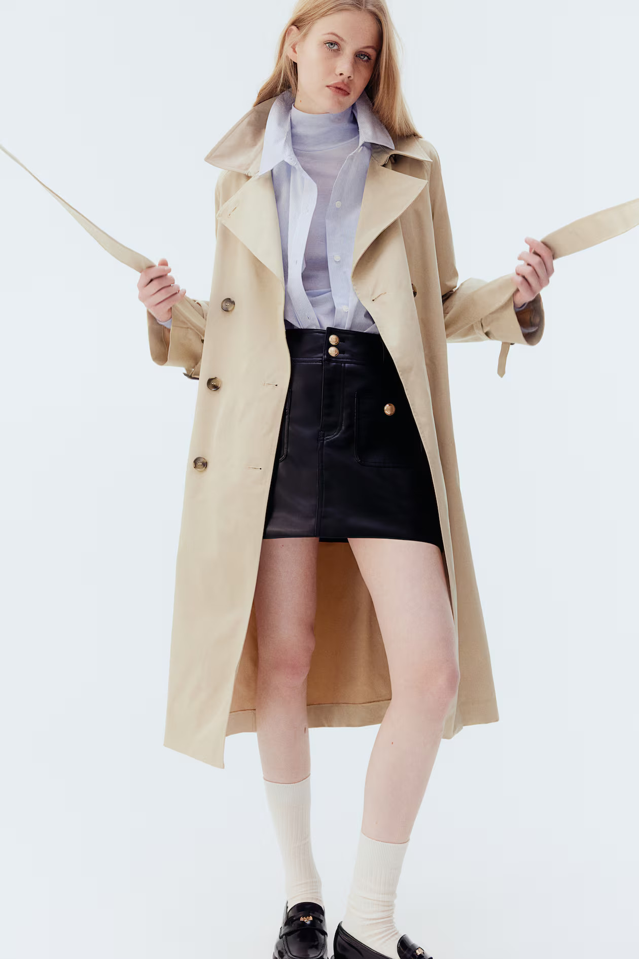 Twill trench coat | H&M (UK, MY, IN, SG, PH, TW, HK)