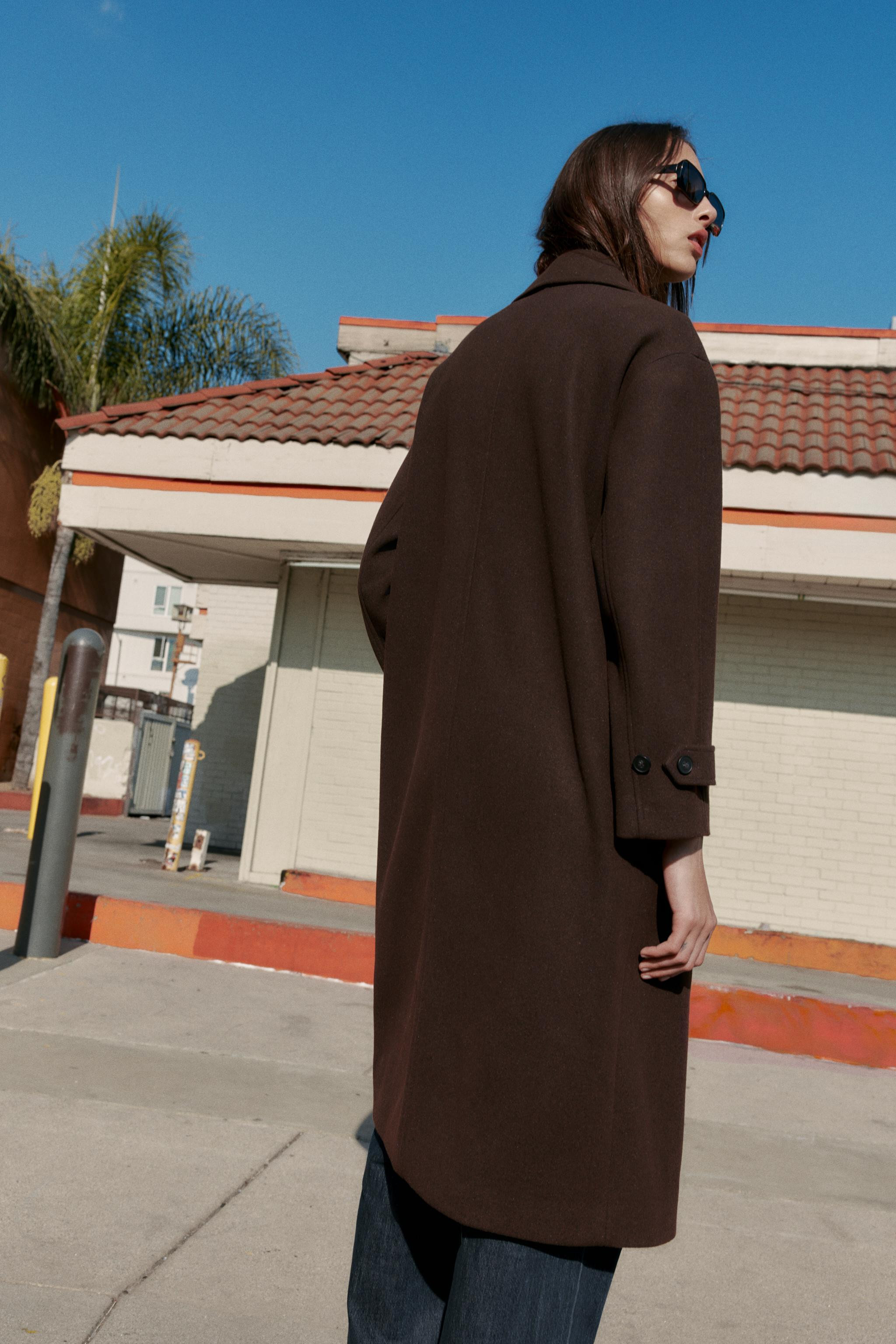 SOFT OVERSIZED COAT | Zara UK