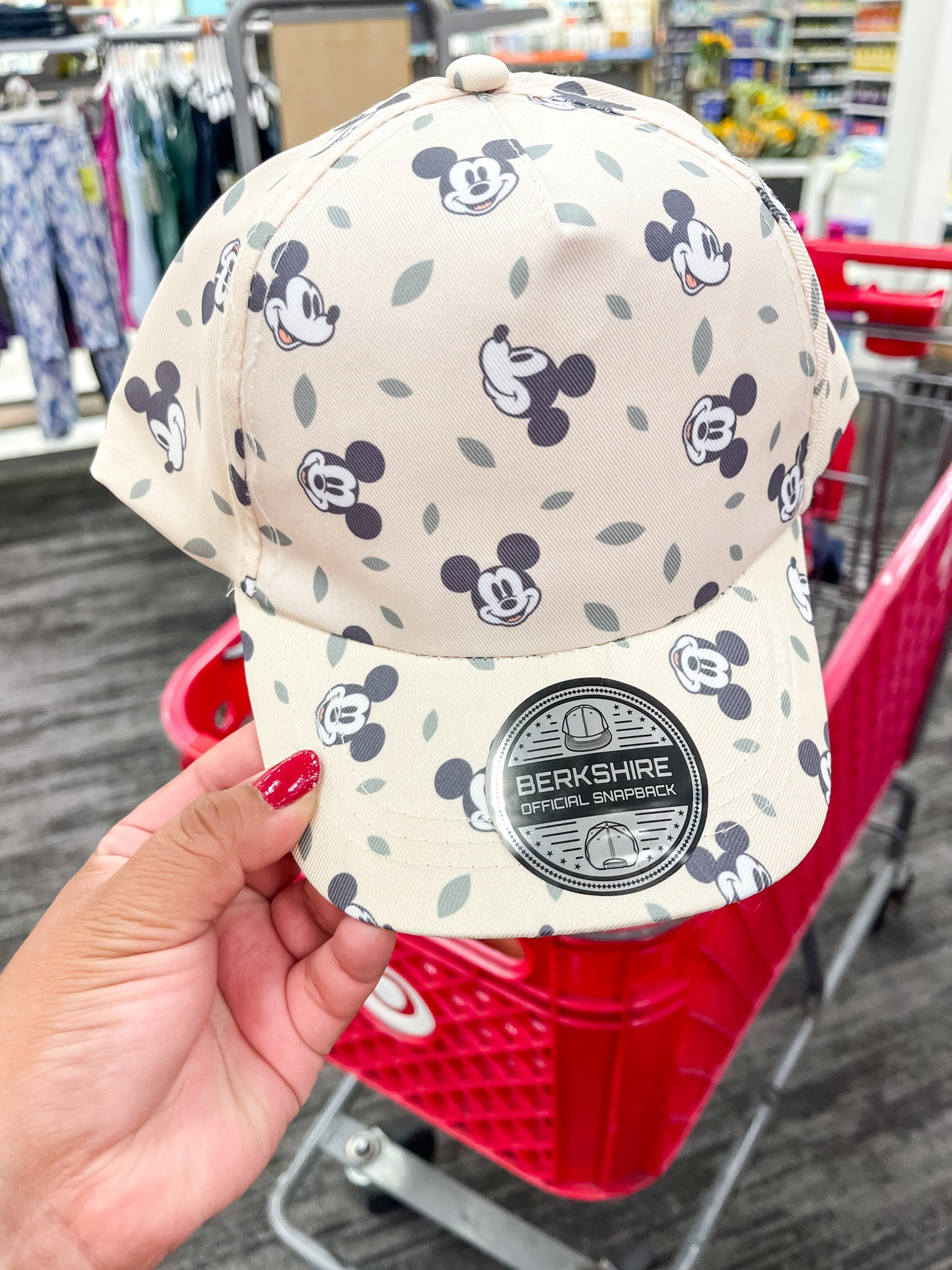 Toddler Girl Disney Minnie Mouse Ears Baseball Cap