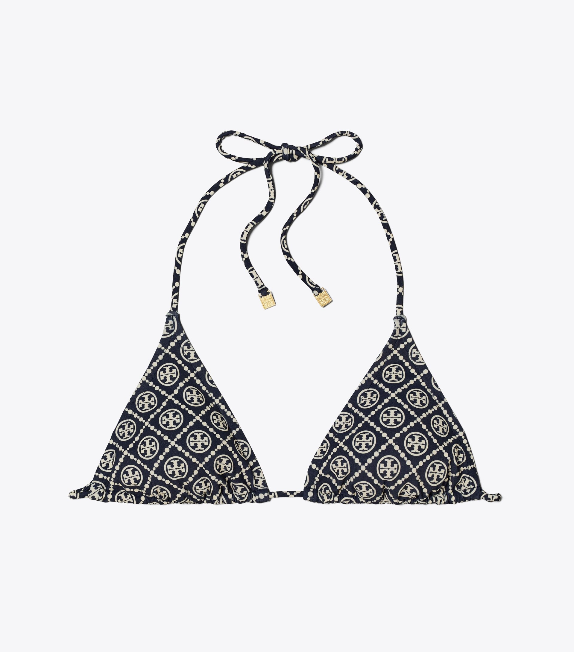 Printed String Bikini Top | Tory Burch (US)