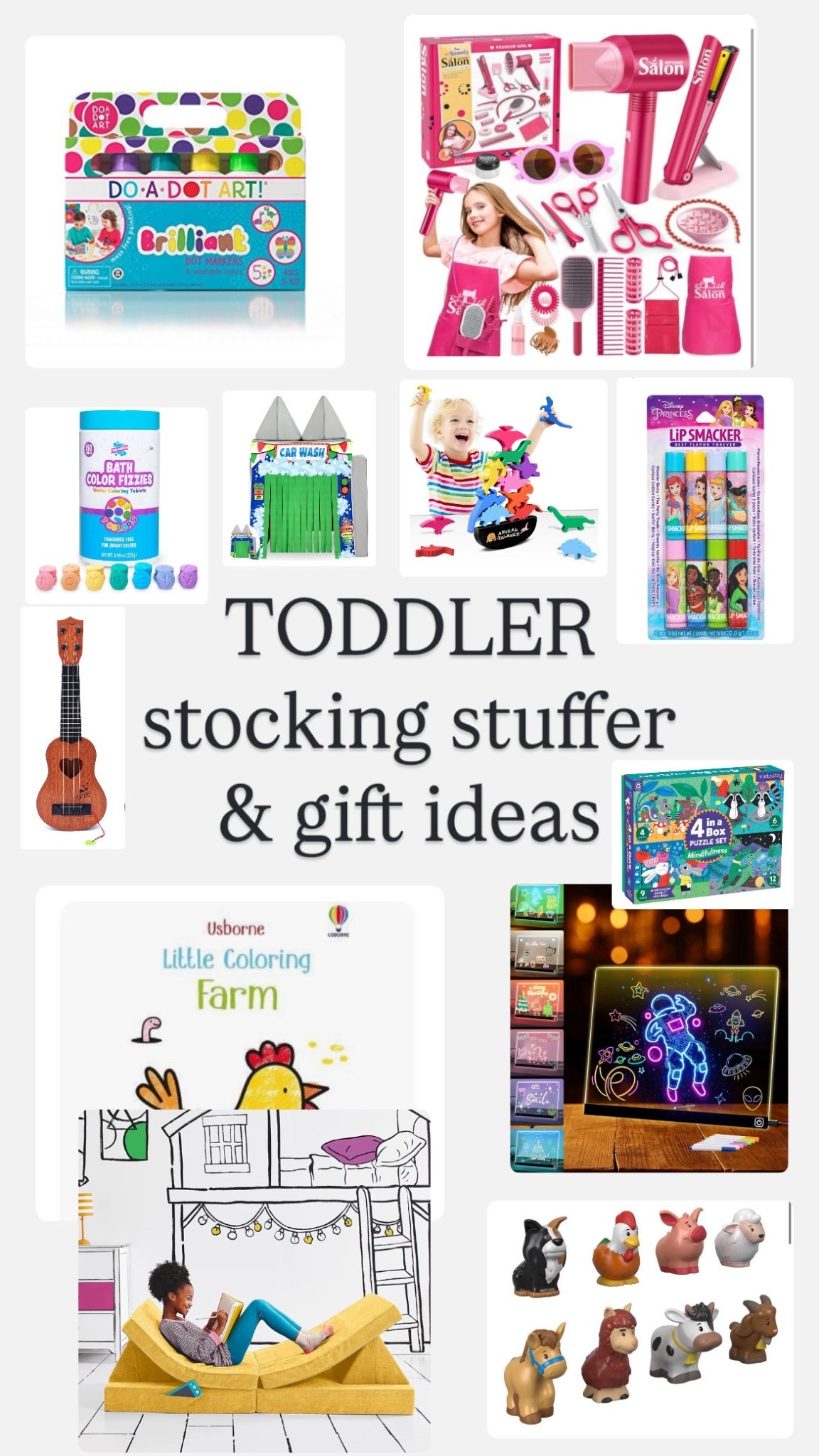 Stocking stuffer & gift ideas for toddlers

#LTKGiftGuide #LTKHoliday #LTKKids
