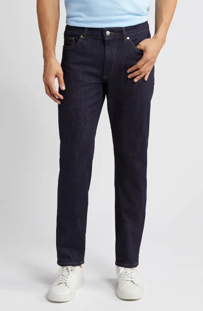 Crown Crafted Washed Five Pocket Straight Leg Jeans | Nordstrom