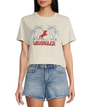 Wrangler® Horse Short Sleeve Graphic T-Shirt | Dillard's | Dillard's