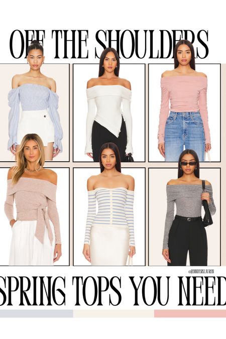 Off the shoulder spring tops you need

Off shoulder, spring tops, spring fashion, Amazon finds, Amazon style 

#LTKstyletip #LTKfindsunder100 #LTKfindsunder50