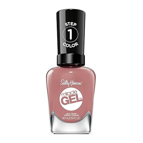 Sally Hansen Miracle Gel Salon Quality Nail Polish | Gel-Like Formula, Two-Step System, No UV Lig... | Amazon (US)