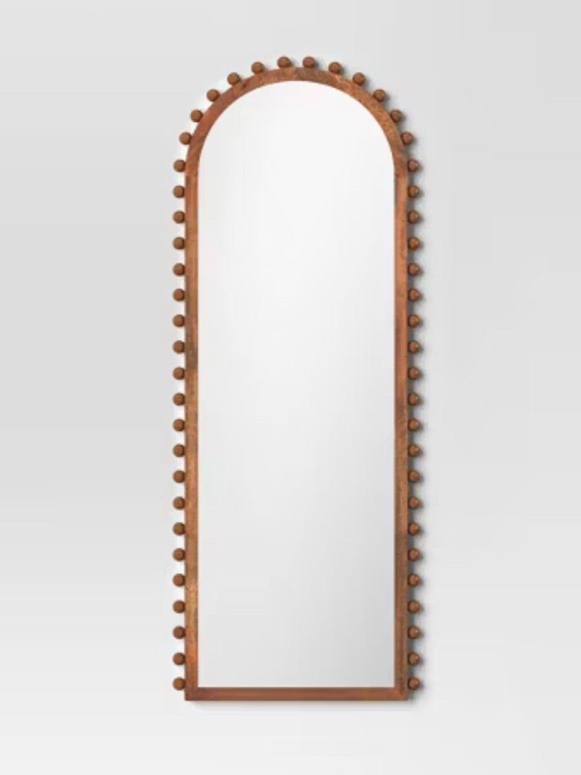 Target designer inspired affordable finds.
Natural Wood Beaded
Arched Wall tall Mirror. Perfect for walk-in closet and budget friendly.

#LTKHome #LTKSaleAlert