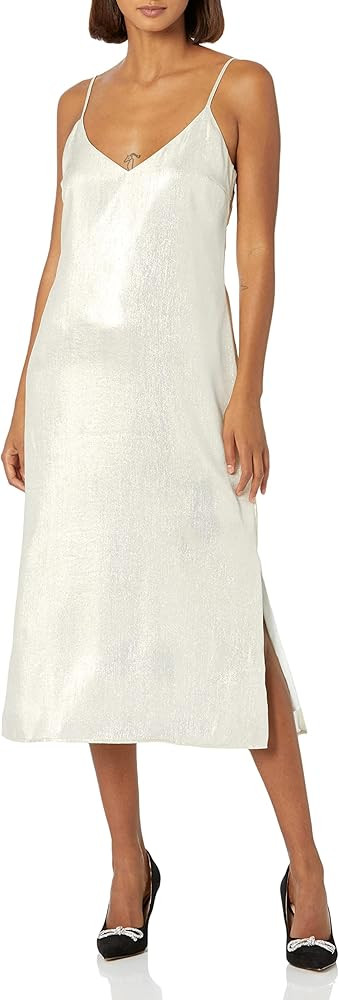 The Drop Women's Zayne Holiday Shine Slip Dress | Amazon (US)