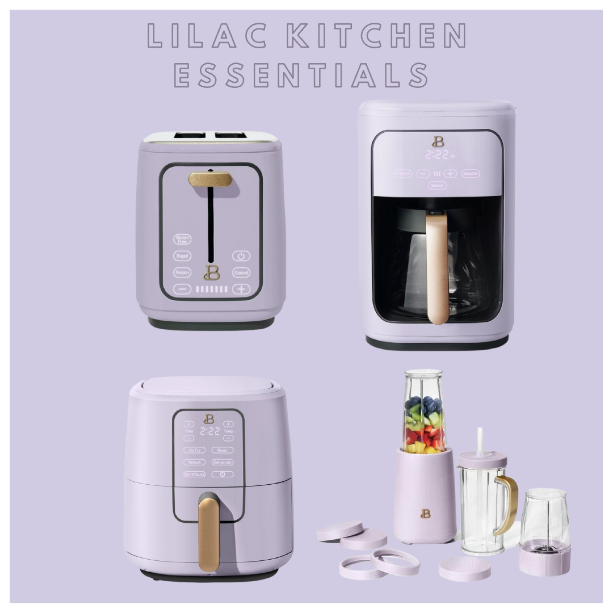 Lilac kitchen essentials 