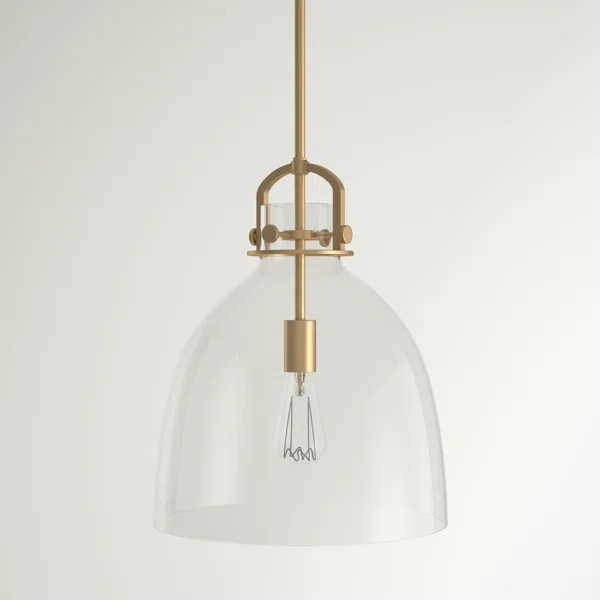 Chesterland 1 - Light Single Bell Pendant | Wayfair North America