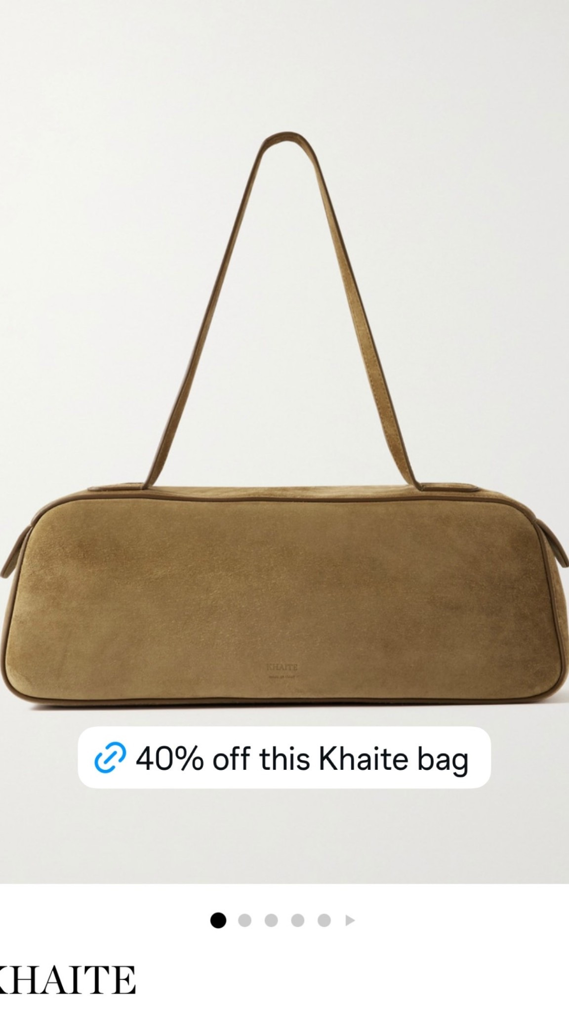 Shoulder bag on sale!

#summerbag
#summerpurse
#classicstyle
#Khaite
#summerstyle

#LTKootd #LTKWorkwear #LTKSaleAlert