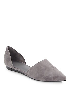 Nina Leather DOrsay Flats | Saks Fifth Avenue OFF 5TH