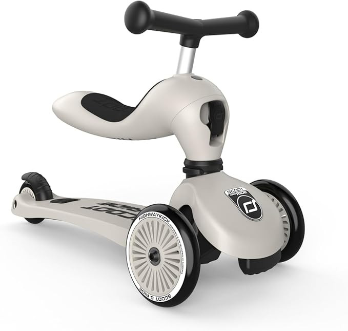 Scoot & Ride 2-in-1 Ride-On & Stand Kids Scooter, Ages 1 to 5, Highwaykick 1, Ash | Amazon (US)