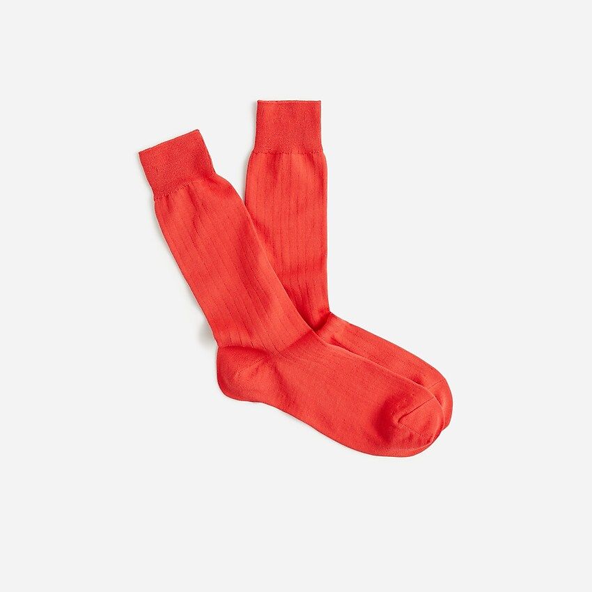 Ribbed dress socks | J.Crew US