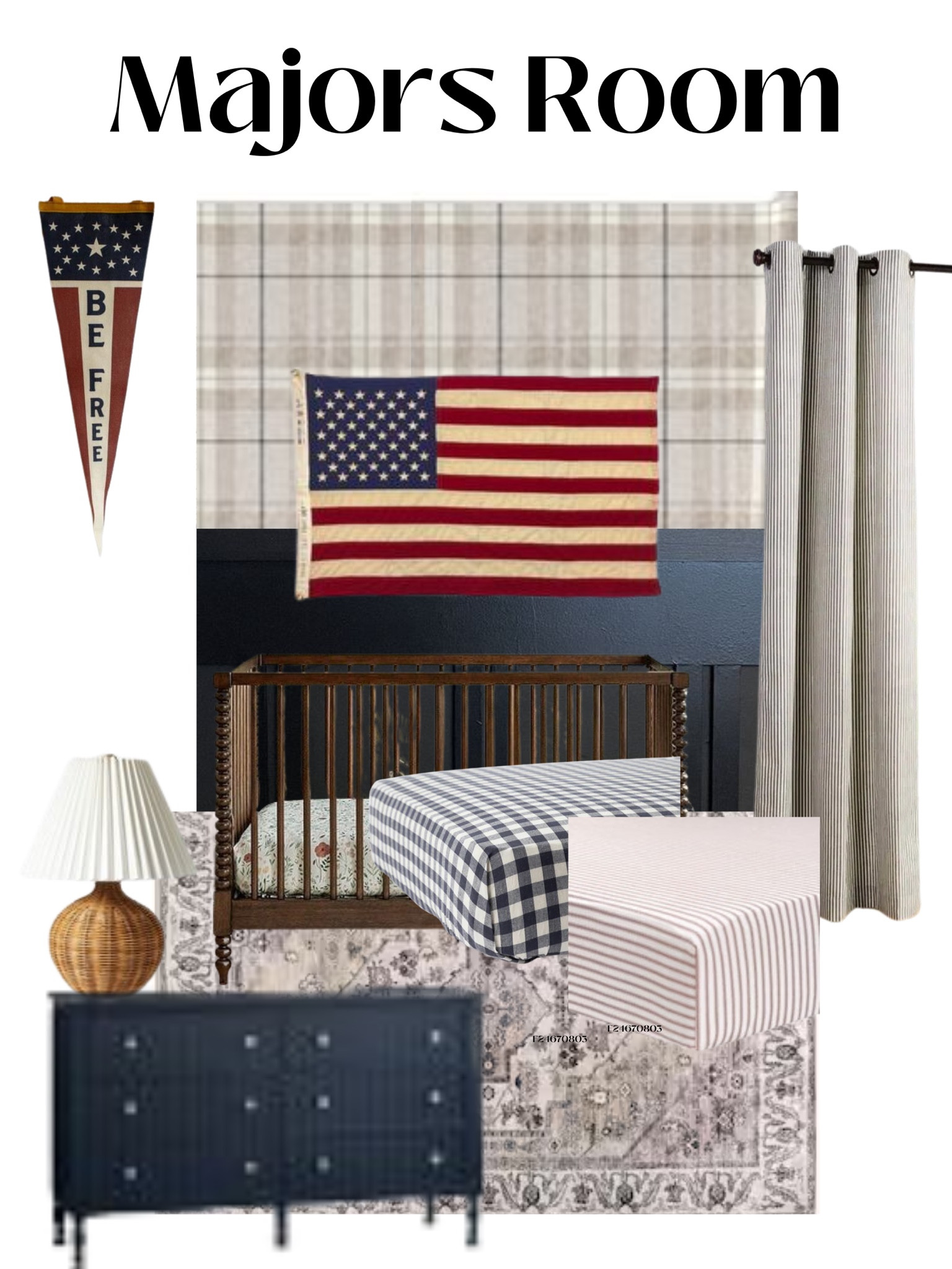 Americana nursery inspo 🇺🇸 

#LTKHome #LTKBaby #LTKStyleTip