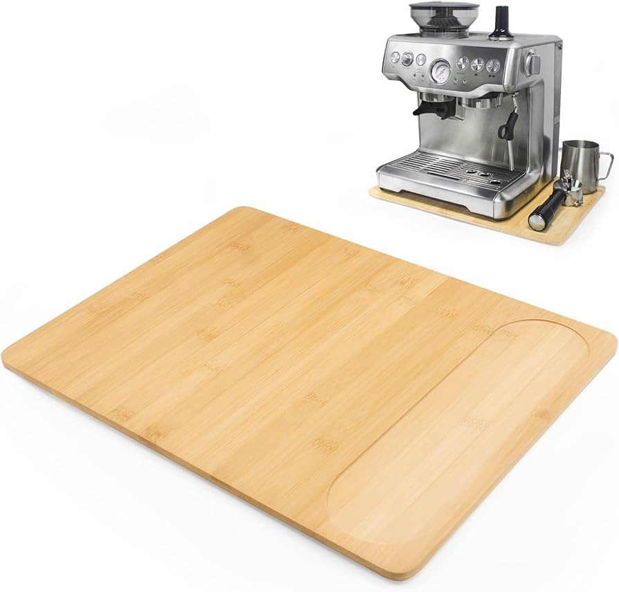 UPGRADED Oversize Bamboo Appliance Slider fit for Breville Barista Espresso Machine 870/878 - Und... | Amazon (US)
