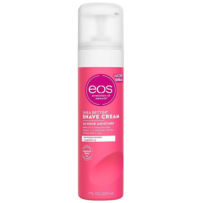 eos Shea Better Shaving Cream for Women- Pomegranate Raspberry | Shave Cream, Skin Care and Lotio... | Amazon (US)