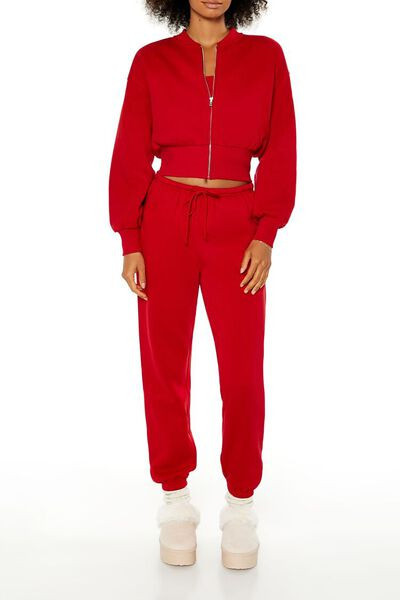 Fleece Drawstring Joggers | Forever 21