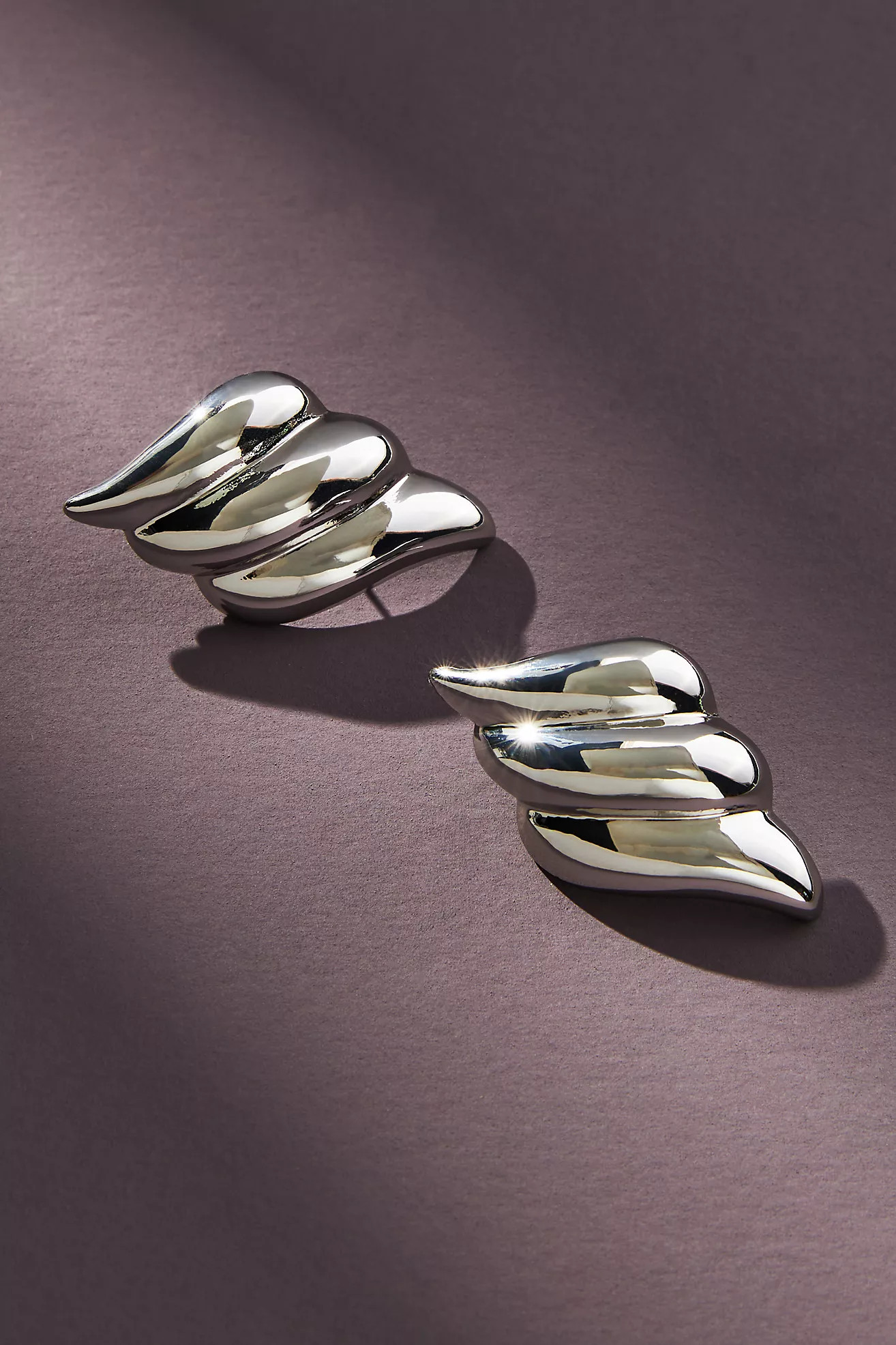 Triple Wave Post Earrings | Anthropologie (US)