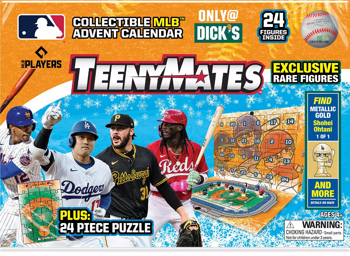 Party Animal MLB TeenyMates DSG Exclusive 2025 Advent Calendar - Rare Figures | DICK'S Sporting Goods