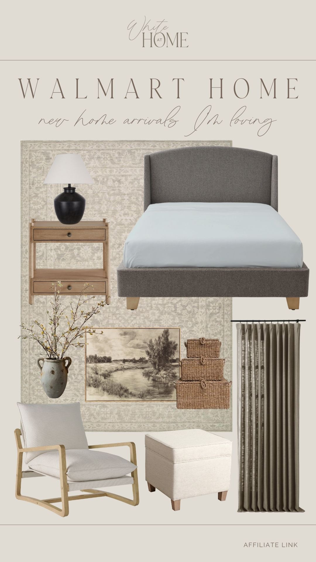 I love an affordable but elevated space! This entire bedroom is curated with Walmart finds that are budget friendly, while still allowing you to achieve a warm, cozy, and beautiful space. 

#LTKHome