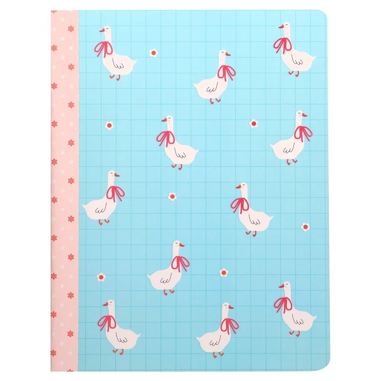 Pen+Gear College Ruled Composition Book, Blue and White Geese Design, 80 Sheets, 7.5 x 9.75 Inche... | Walmart (US)