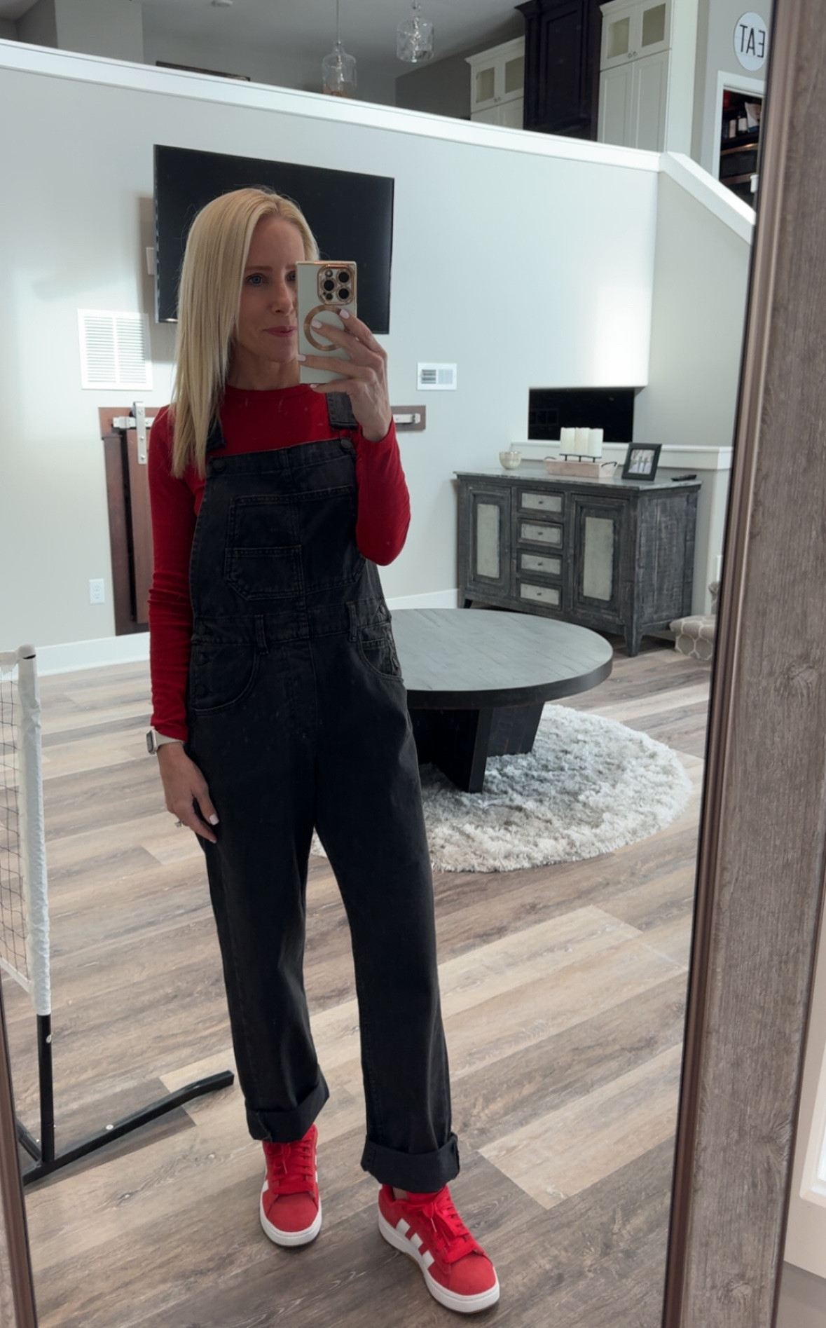 For sure one of my favorite fall looks. These overalls are like 🧈.

~Free People 
~Fall sneakers 

#LTKFindsUnder100 #LTKPetite #LTKSeasonal
