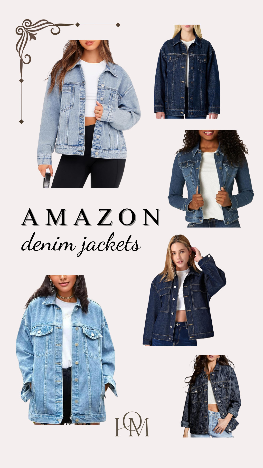 If you're looking for a trendy jacket, these denim jackets are perfect for you! 

 #LTKSeasonal #LTKSaleAlert