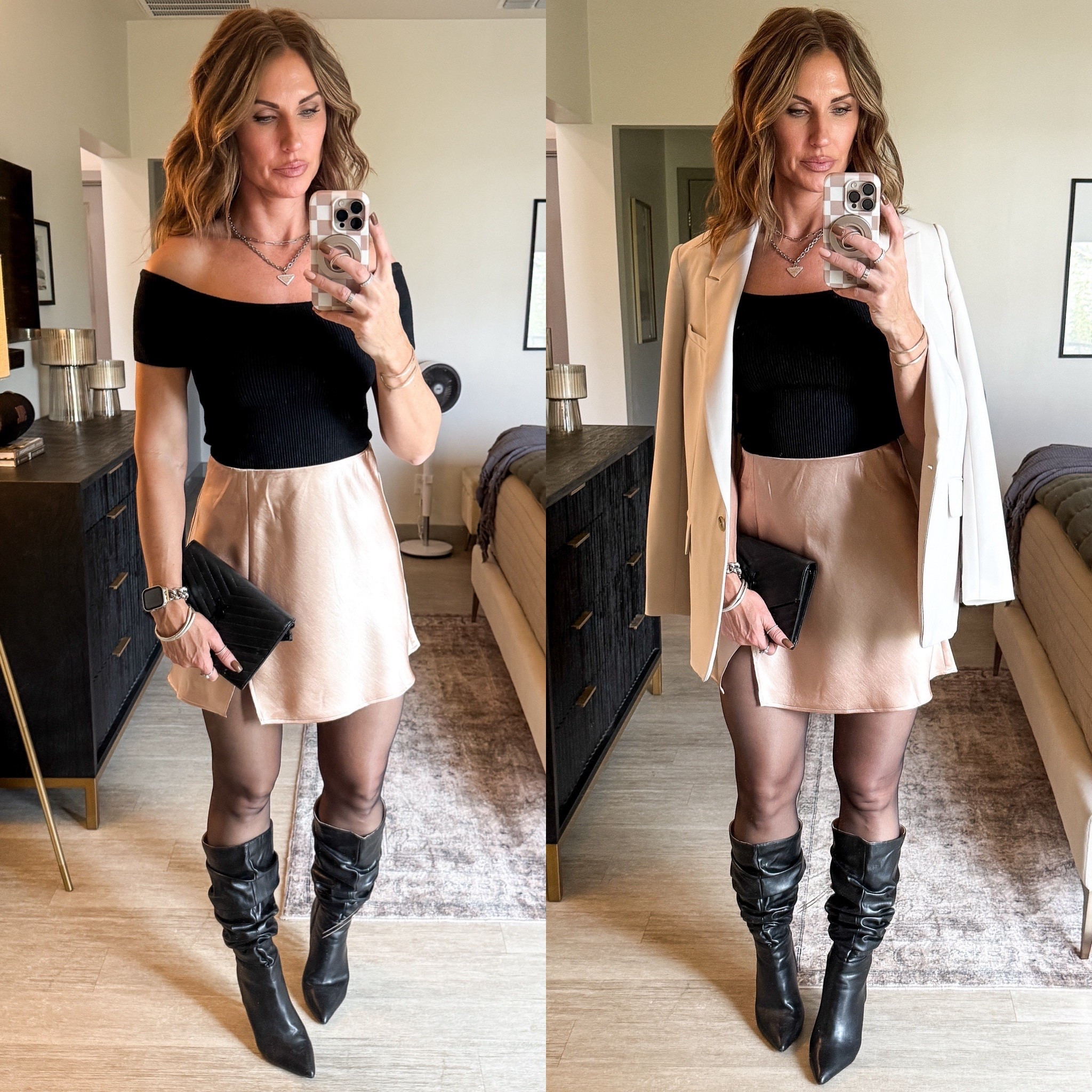 Love the fit of this satin skirt from Amazon - under $20!! TTS

#LTKootd #LTKFindsUnder50 #LTKHoliday