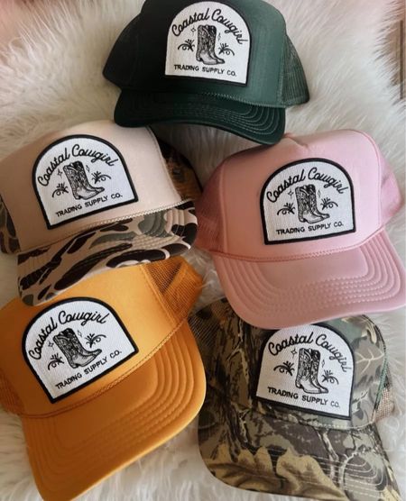 Love these trucker hats that are fun and western chic! Perfect for casual outfits, rodeo outfits, nashville outfits, and more!
4/15

#LTKstyletip #LTKSeasonal #LTKFestival