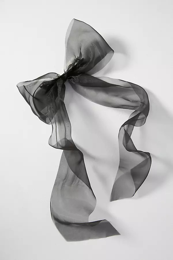Bouncy Chiffon Hair Bow Clip | Anthropologie (US)
