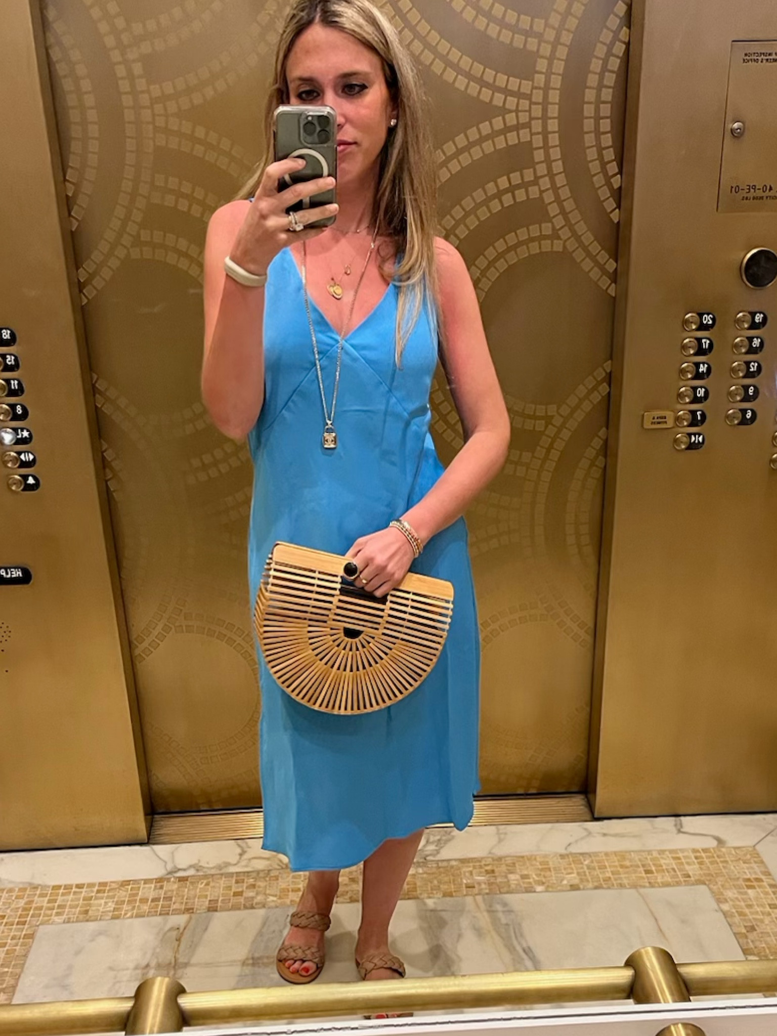 Vacation look! Loving my Target dress and Amazon bag!

#LTKunder50 #LTKtravel #LTKSeasonal