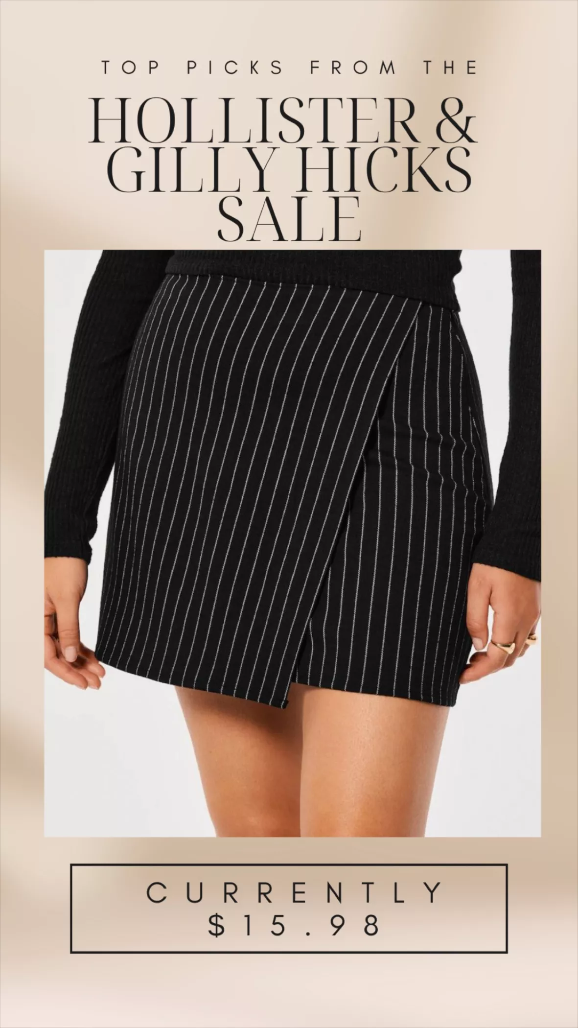 High-Waisted Striped Pleated … curated on LTK
