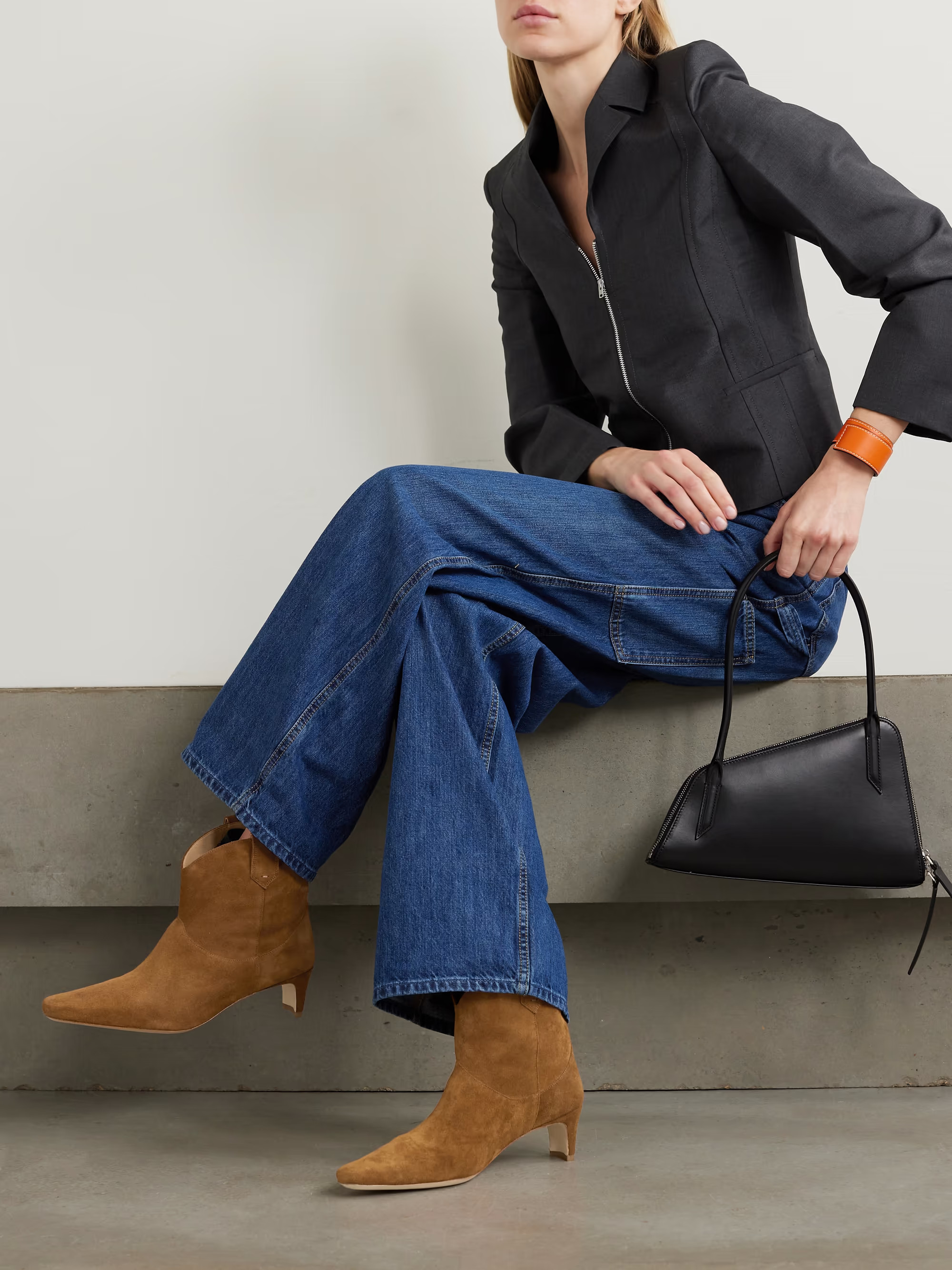 Western Wally suede ankle boots | NET-A-PORTER (US)