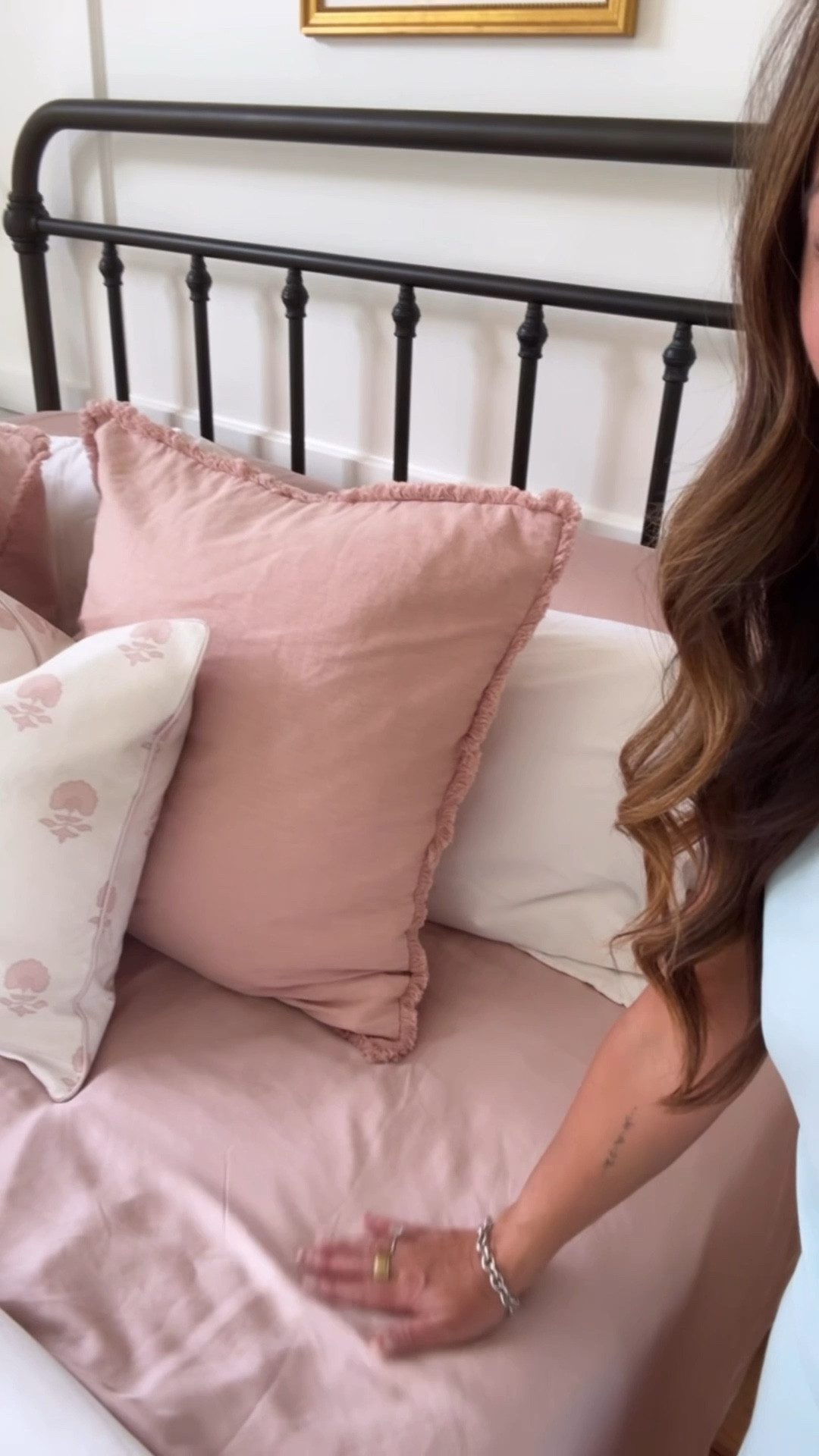 Swapped out my bedding for summer with @cariloha’s dreamy Resort Sheets and I’m never looking back 🌸☀️ These bamboo-viscose sheets are buttery soft and naturally cooling—perfect for hot summer nights. Obsessed with this blush color too… it’s giving happy, light, and airy vibes all season long. I also added their duvet + duvet cover and it’s truly like sleeping in a cloud. So soft, so luxe. 

If you’ve been thinking about a bedding upgrade—this is your sign. Use code: MIKOB30 for 30% off your purchase! Treat yourself to that resort feel every night ✨ #SummerRefresh #Cariloha 

#LTKOver40 #LTKHome