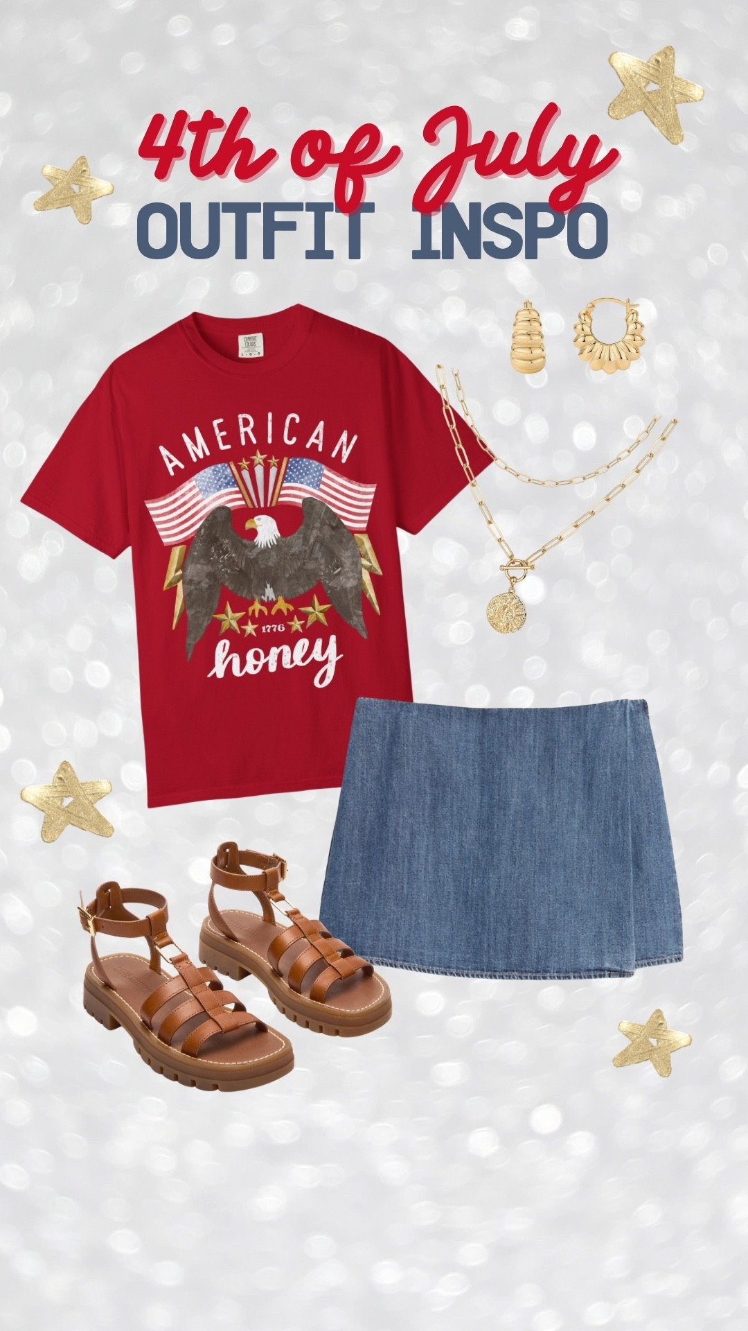 4th of July outfit inspired by the tee designed by meeee 

#LTKShoeCrush #LTKSeasonal #LTKFindsUnder50