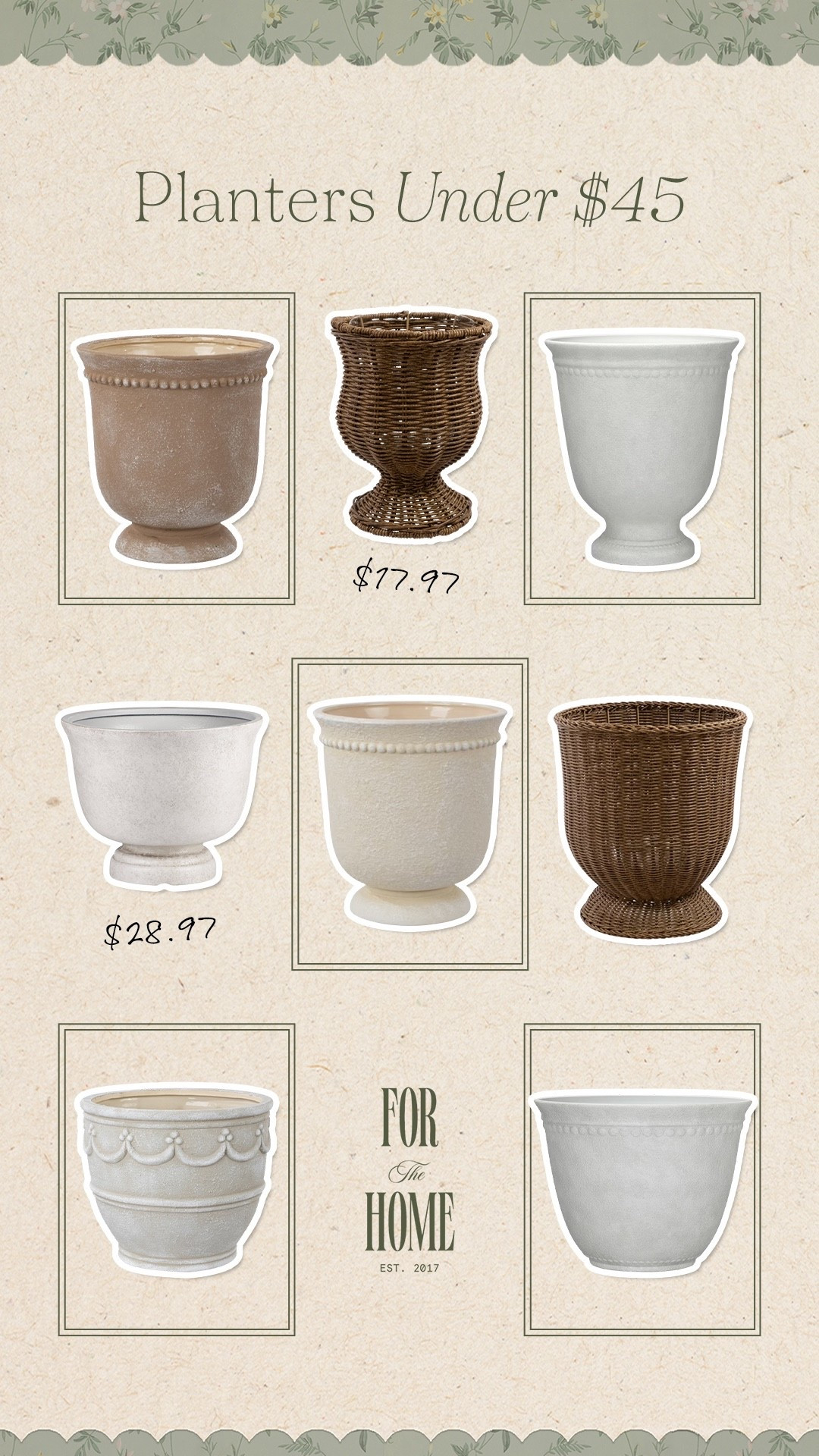 Loving these planters as we get ready to work on the garden!

#LTKHome