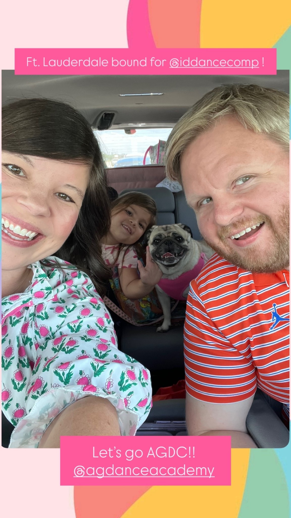 Ft. Lauderdale bound for @iddancecomp ! Let’s go AGDC!! @agdanceacademy