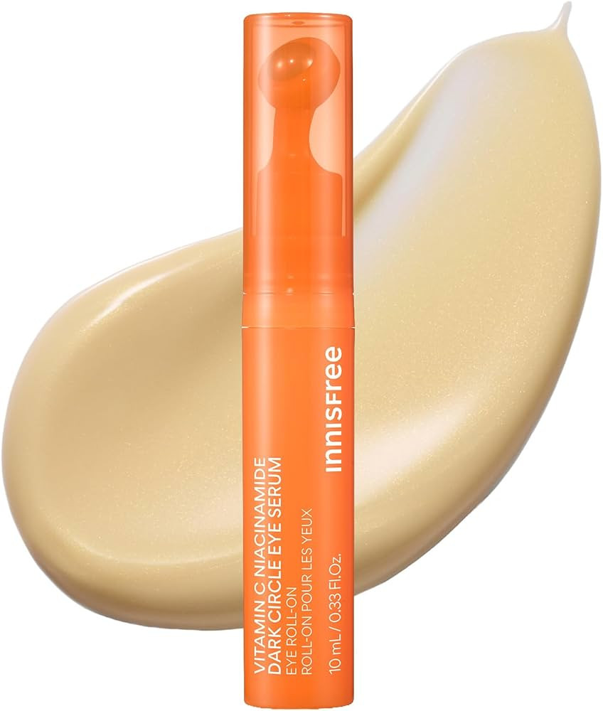innisfree Vitamin C Niacinamide Eye Serum | Korean Eye Serum to Reduce Dark Under Eye Circles, Ey... | Amazon (US)