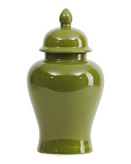 9.75x18.25 Ceramic Temple Jar With Lid | TJ Maxx