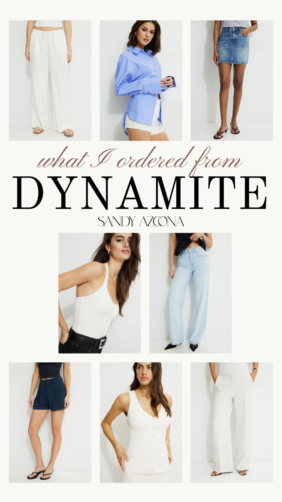 What I ordered from Dynamite #dynamite #summerstyle 

#LTKSummerEdit #LTKStyleTip #LTKFindsUnder100