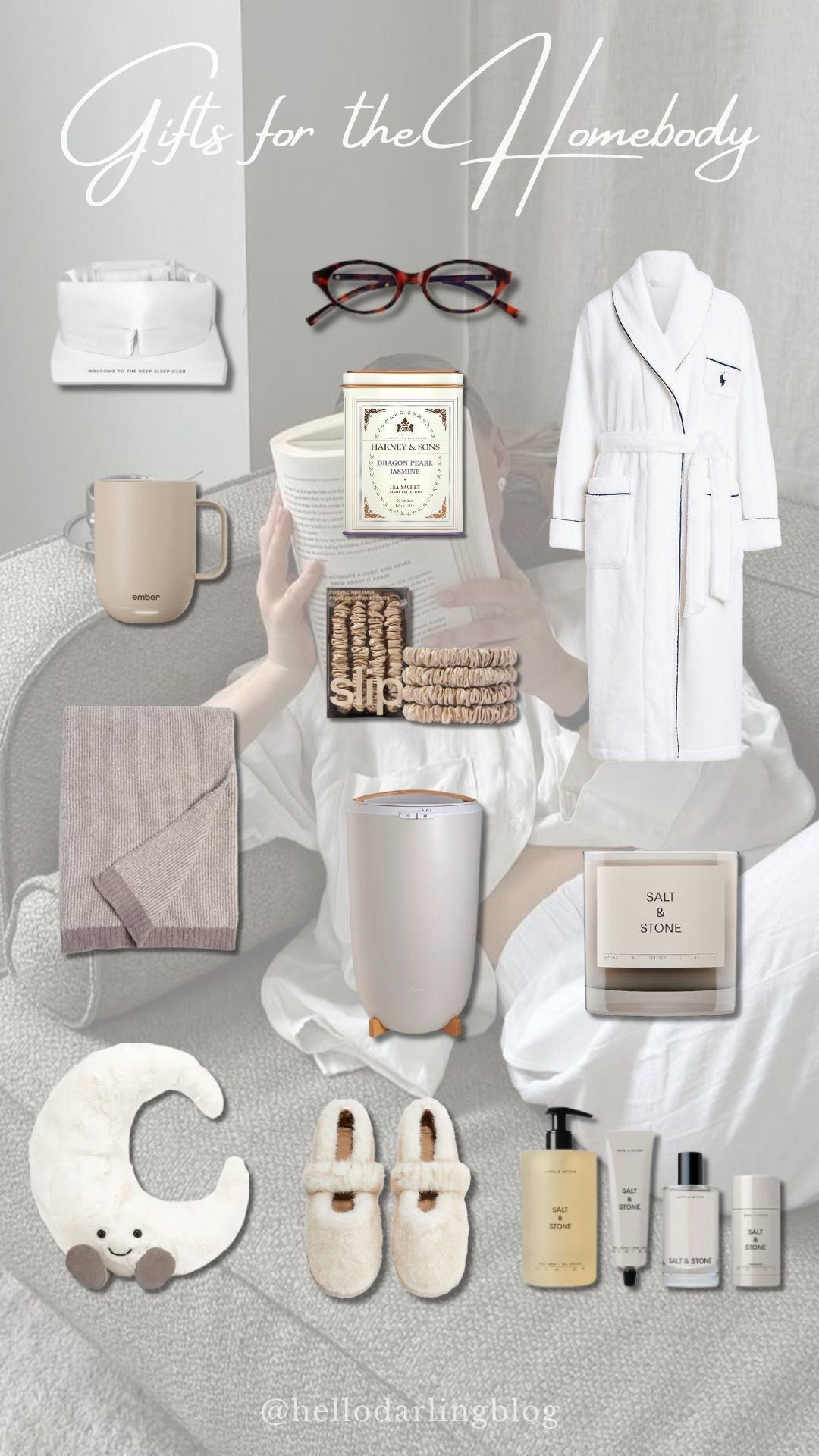 Cozy gifts for the homebody — the softest robe, aesthetic slippers, luxe blankets, Salt & Stone products, plush moon Jellycat pillow, matcha mug, and elevated self-care essentials perfect for anyone who loves staying in. Homebody gift ideas, cozy holiday gifts, winter essentials, neutral gift guide, aesthetic home gifts, comfort gifts for moms, hygge must-haves, and bestselling neutral finds to shop for Christmas. 

#LTKGiftGuide #LTKHoliday #LTKselfcare