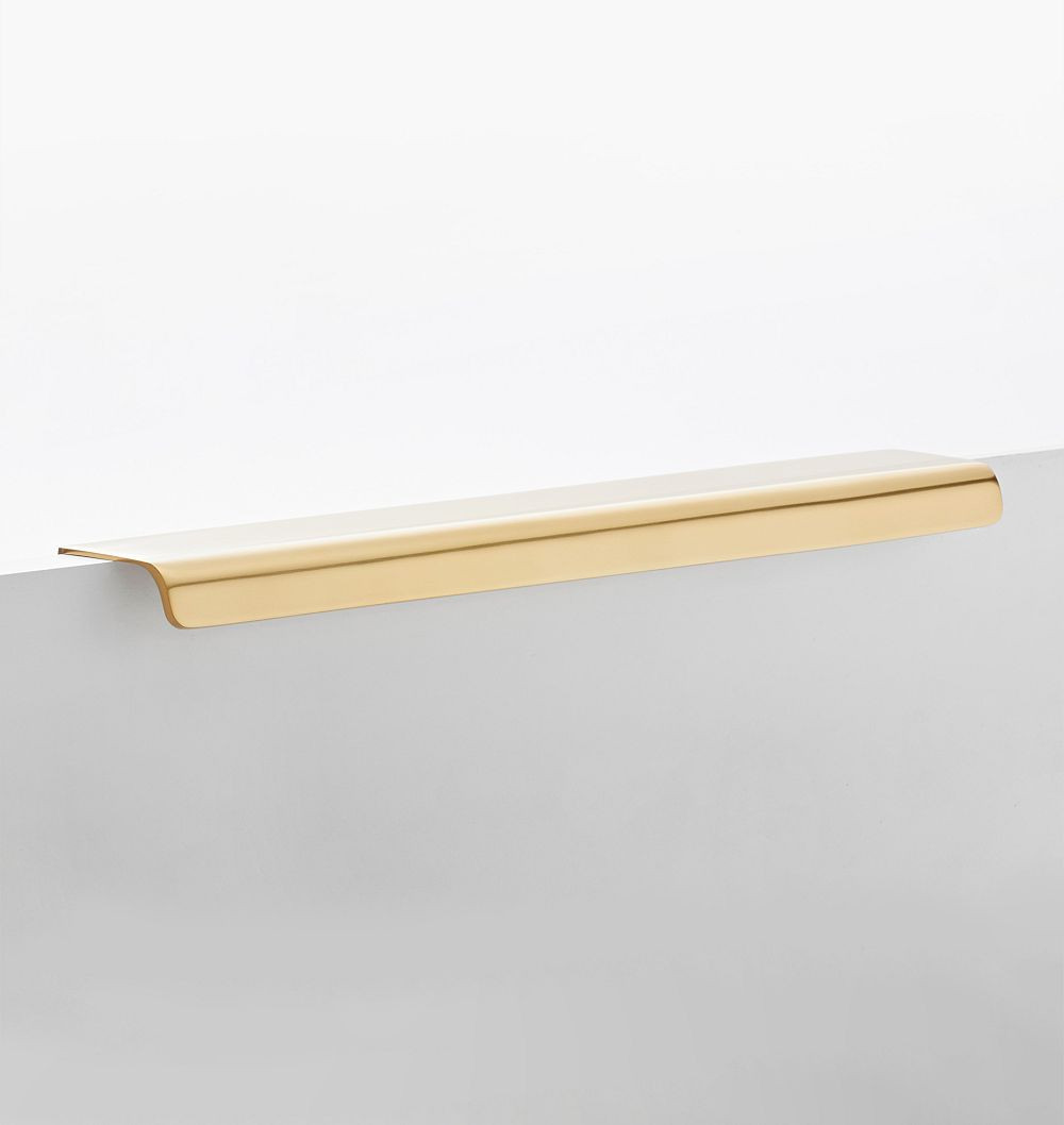 Barrington Edge Pull, 12"" - Aged Brass | Rejuvenation