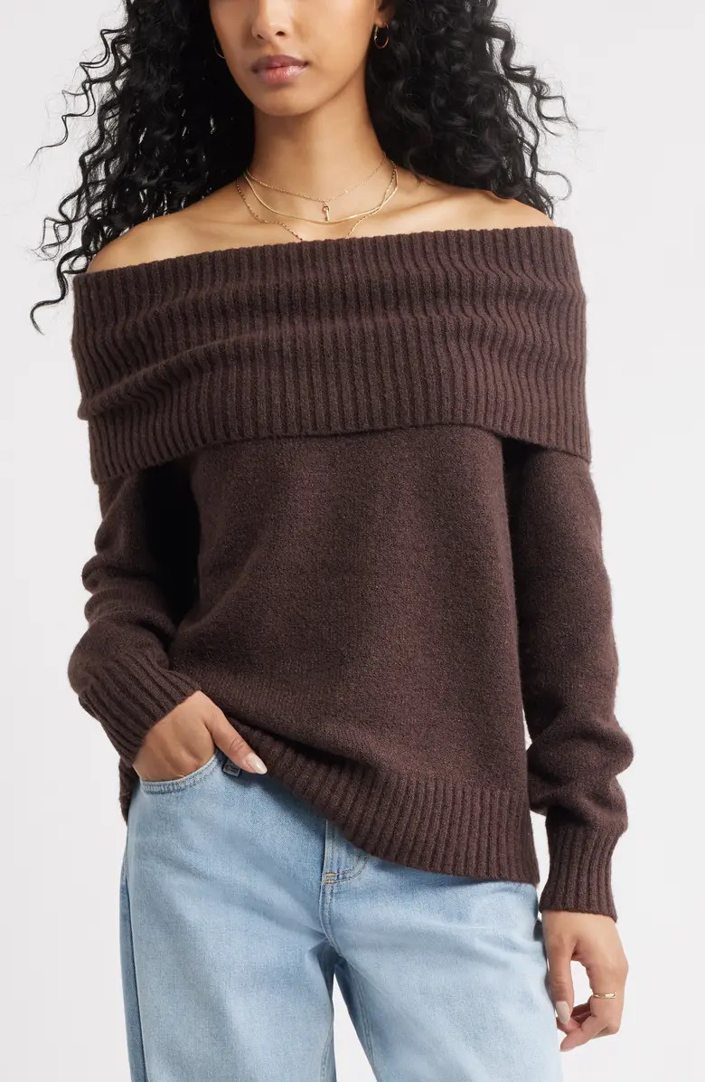 Off the Shoulder Sweater | Nordstrom