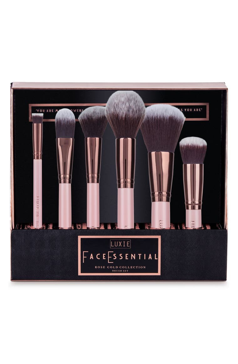 Rose Gold Face Essential Brush Set | Nordstrom