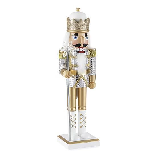North Pole Trading Co. 14" Sequin Christmas Nutcracker | JCPenney